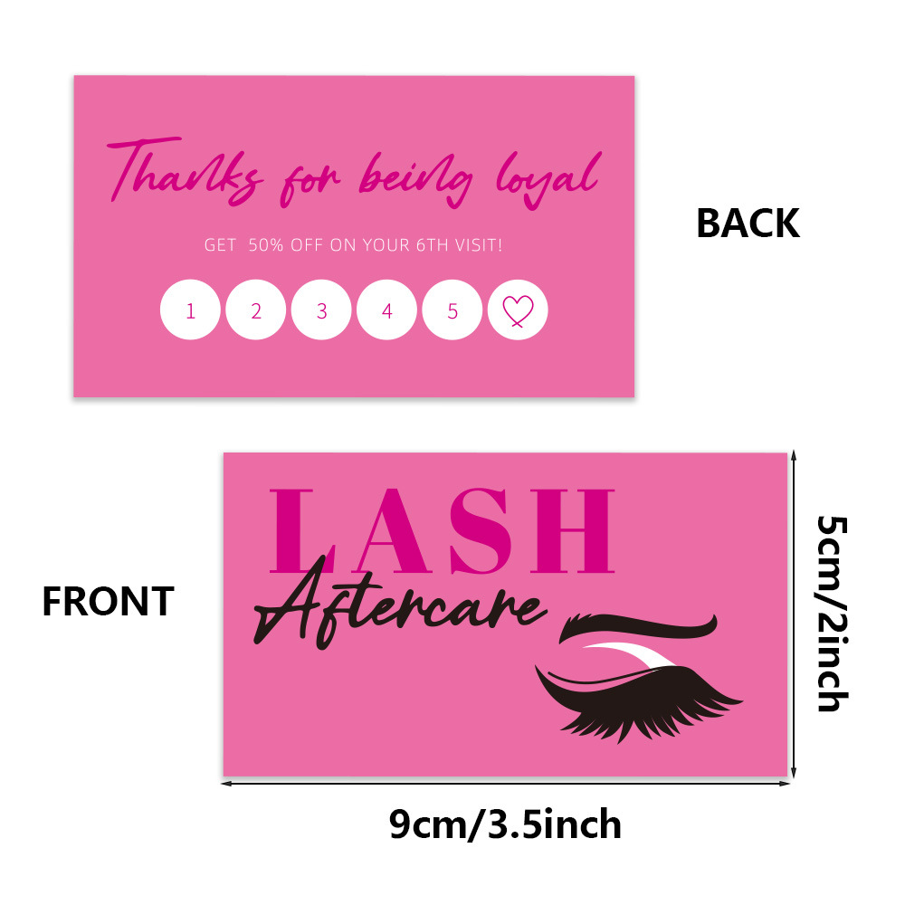 50pcs Shining Eyelash Business - огляд і ціна Eyelash Extension Aftercare