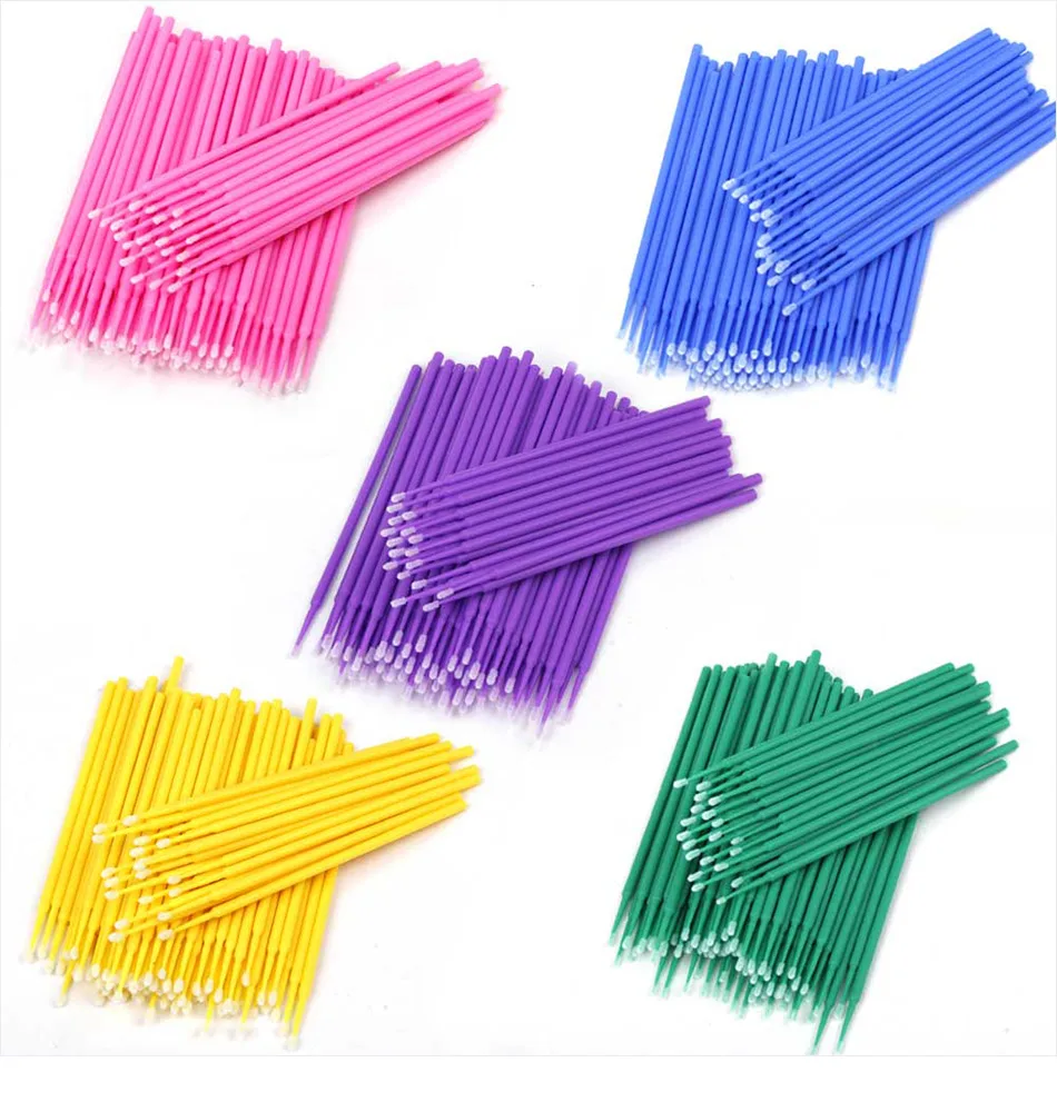 100Pcs/bag Disposable Eyelash  - огляд і ціна Eyelash Extension Vendor