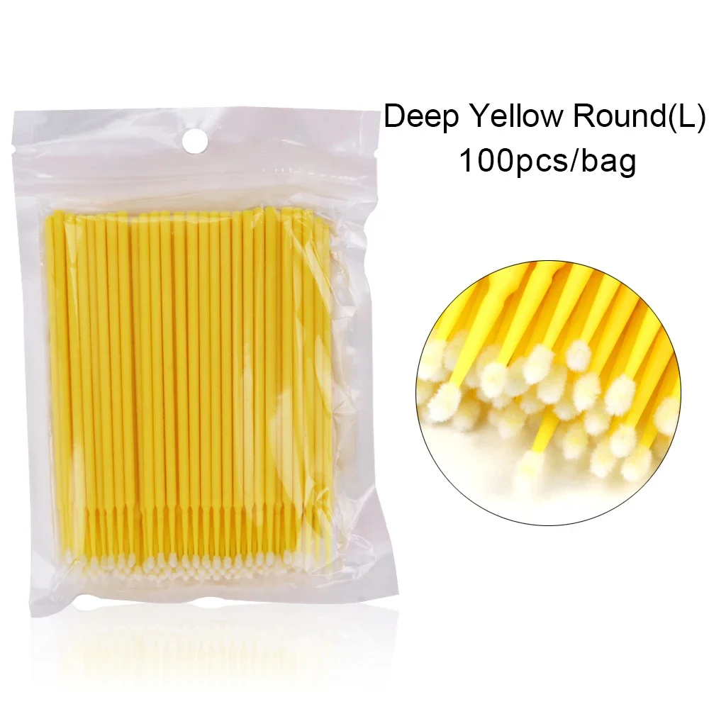 100Pcs/bag Disposable Eyelash  - огляд і ціна Eyelash Extension Vendor
