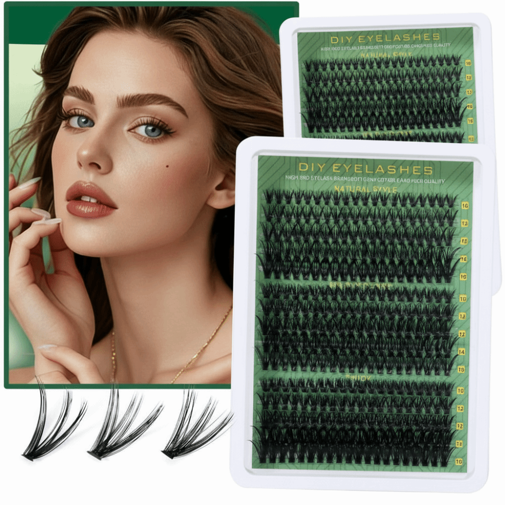 Natural Look False Eyelashes B - огляд і ціна Eyelash Extension Wispy