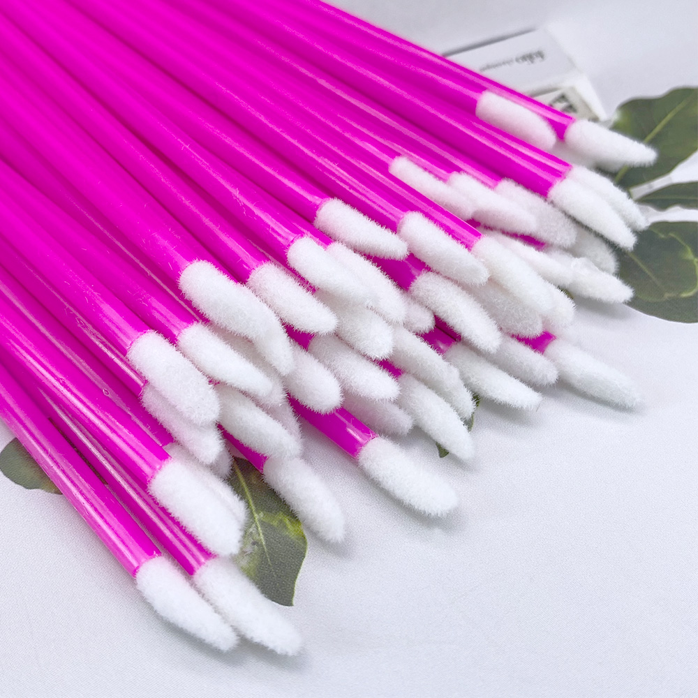 100Pcs Disposable Lip Brush Ey - огляд і ціна Eyelash Extension Vendor