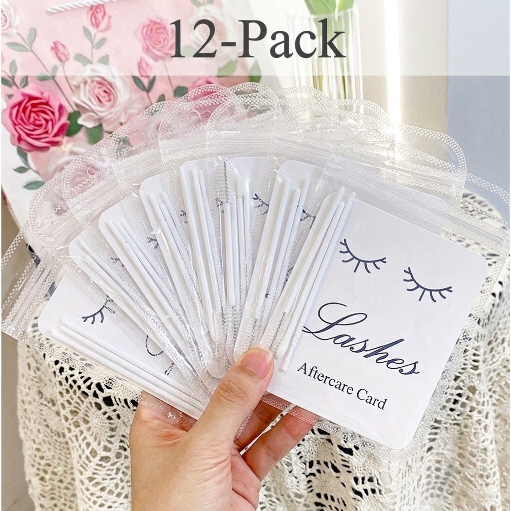 12pcs Eyelash Aftercare Kits f - огляд і ціна Eyelash Extension Aftercare