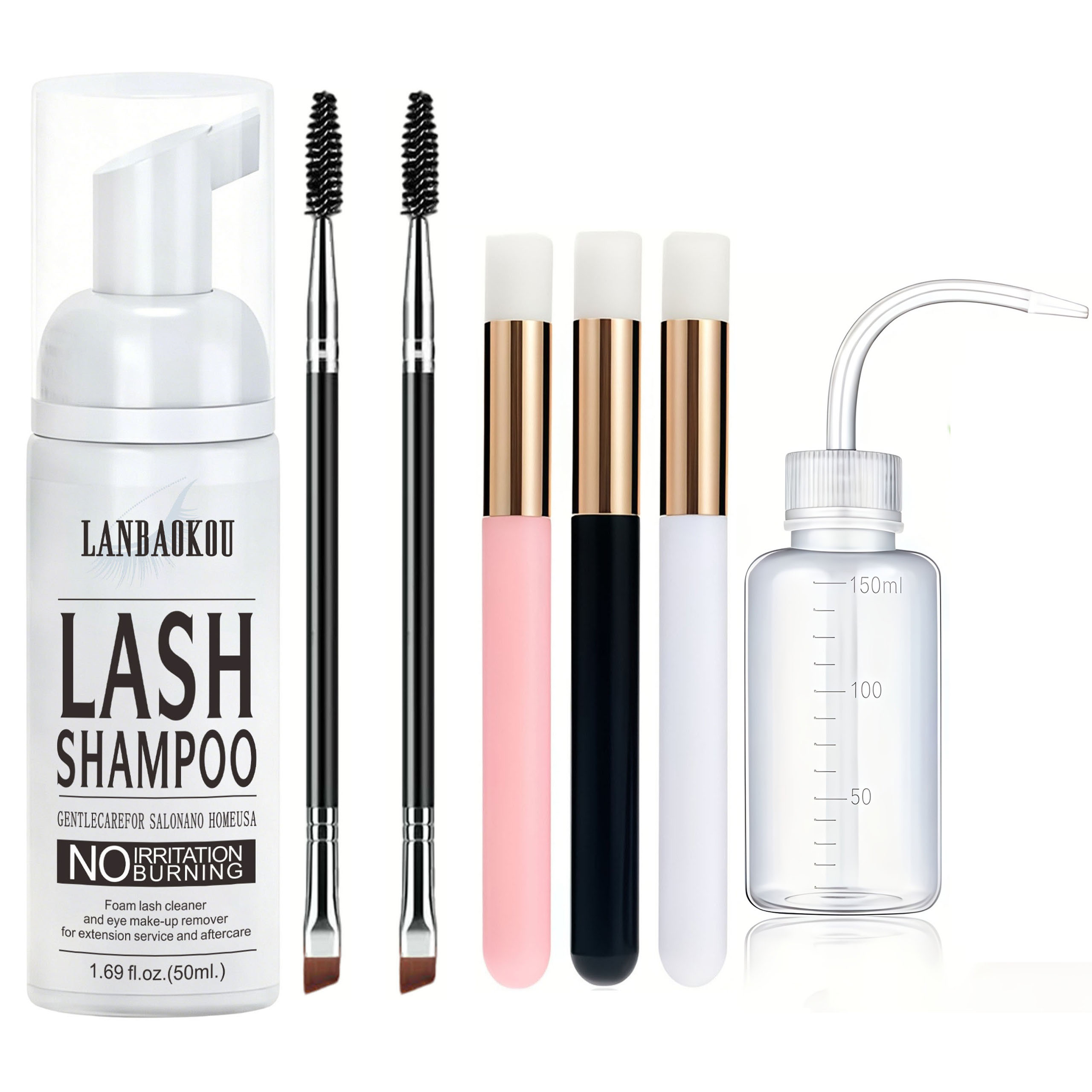 Lash Shampoo for Eyelash 50ML  - огляд і ціна Eyelash Extension Aftercare