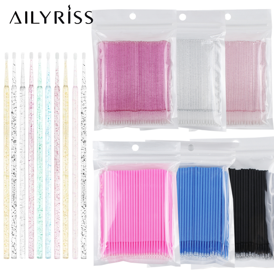 500pcs/lot Disposable Applicat - огляд і ціна Eyelash Extension Vendor