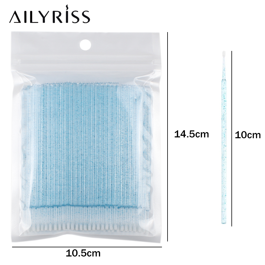 500pcs/lot Disposable Applicat - огляд і ціна Eyelash Extension Vendor