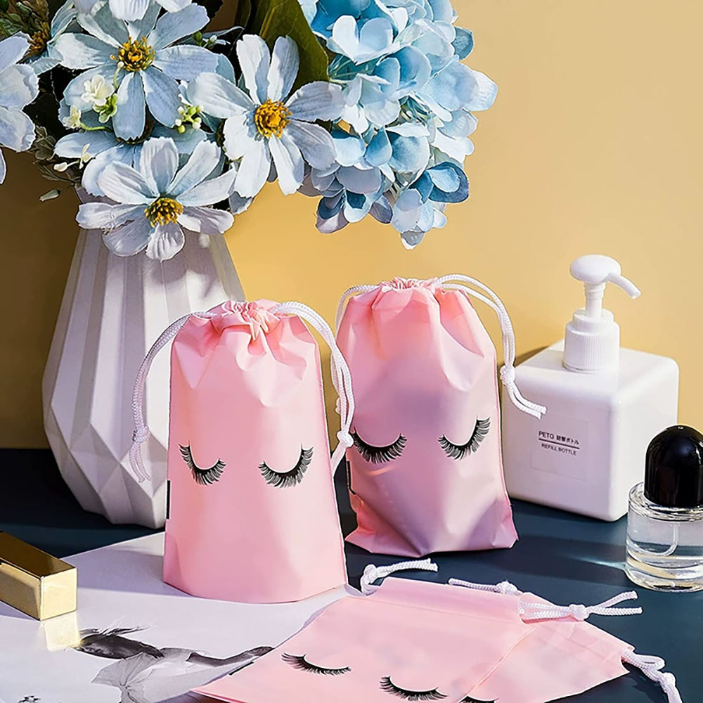 50pcs Eyelash Cosmetic Bags Mi - огляд і ціна Eyelash Extension Aftercare