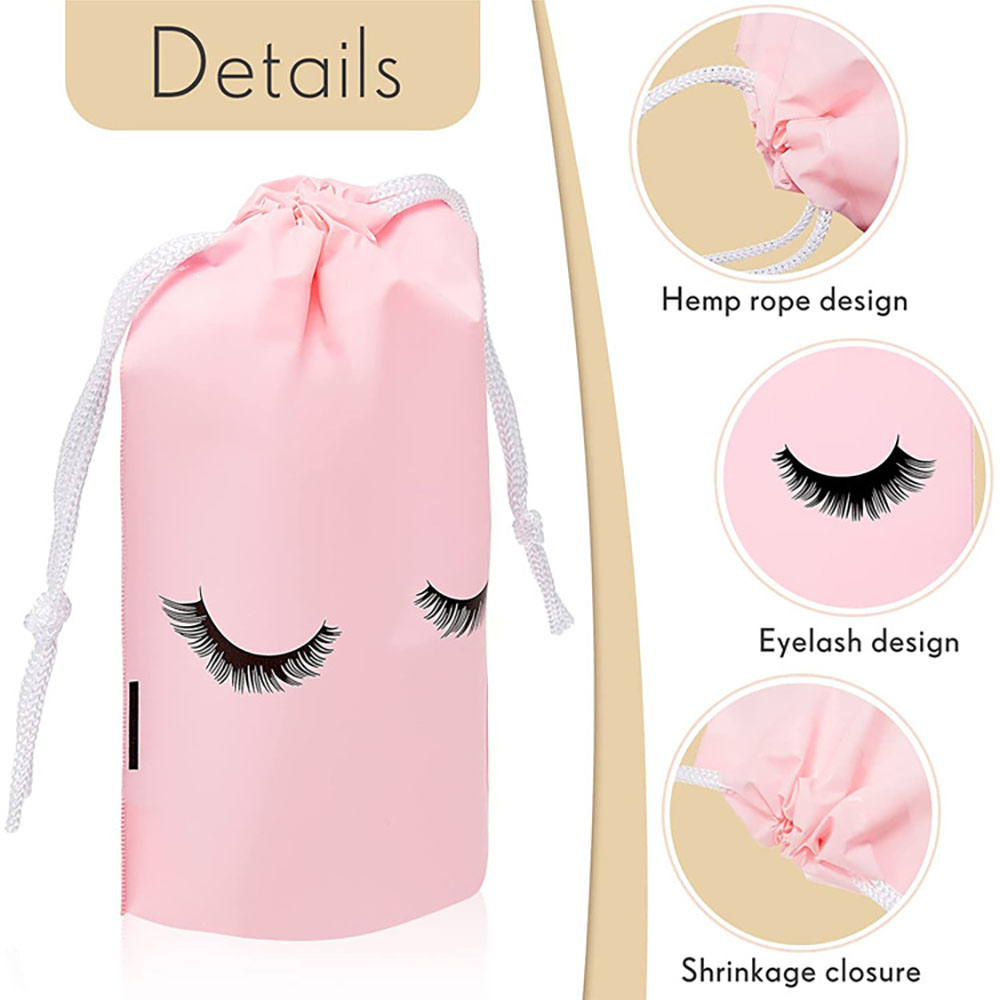 50pcs Eyelash Cosmetic Bags Mi - огляд і ціна Eyelash Extension Aftercare