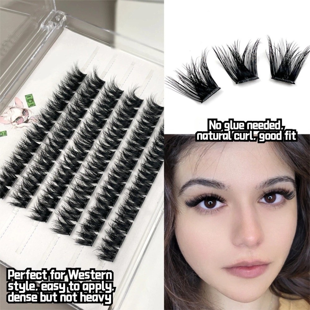 14mm Length False Eyelashes Bo - огляд і ціна Eyelash Extension Wispy