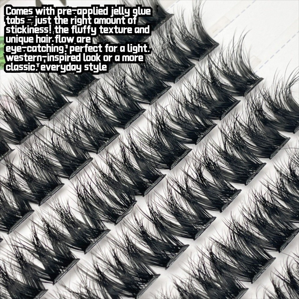 14mm Length False Eyelashes Bo - огляд і ціна Eyelash Extension Wispy
