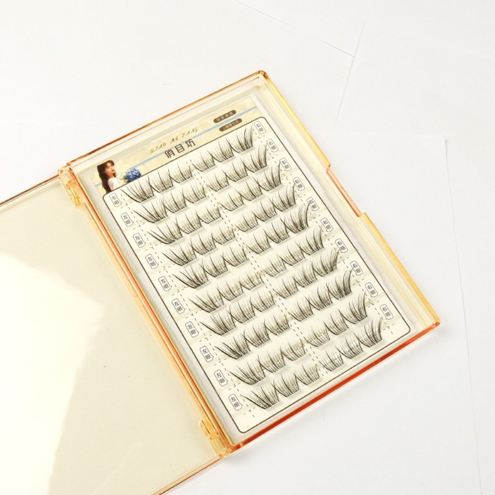 Mocha Brown Self Adhesive Fals - огляд і ціна Eyelash Extension No 10