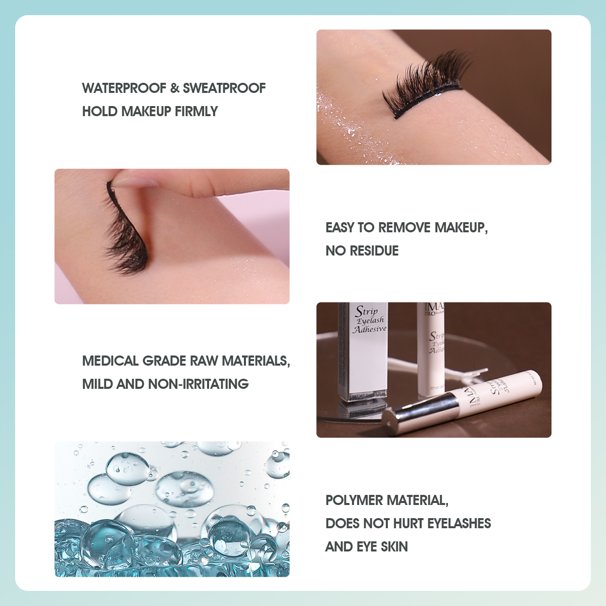 IMAGIC 5ML New False Eyelash G - огляд і ціна Eyelash Extension Images Free