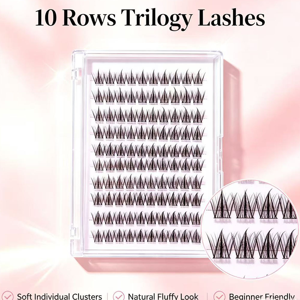 Premium Self Adhesive Wispy Cl - огляд і ціна Eyelash Extension No 10