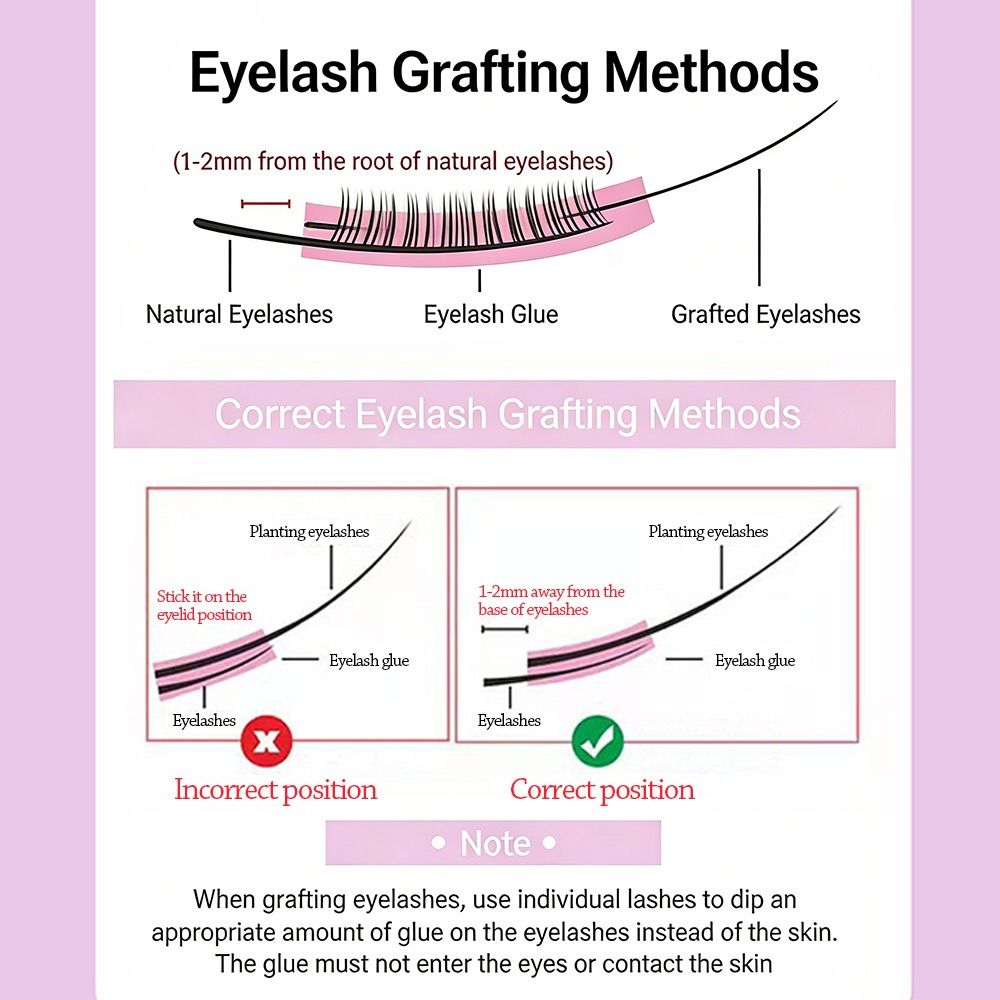 12 Rows Natural Look False Eye - огляд і ціна Eyelash Extension Wispy
