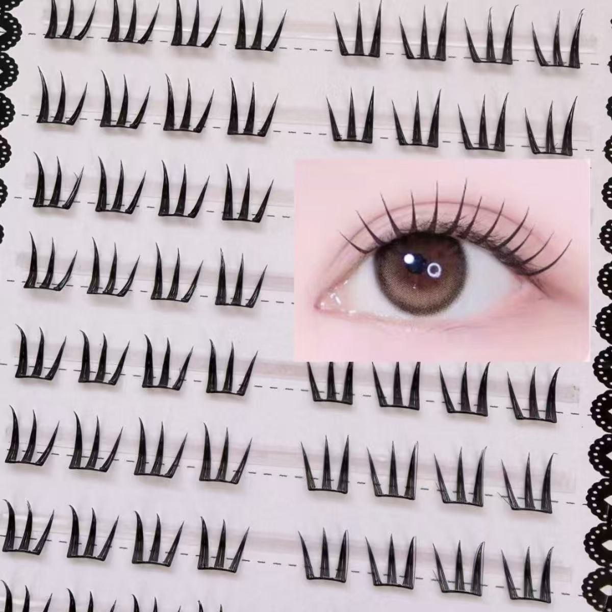 WINKLURE 80 Cluster No-Gule Fa - огляд і ціна Eyelash Extension No 10