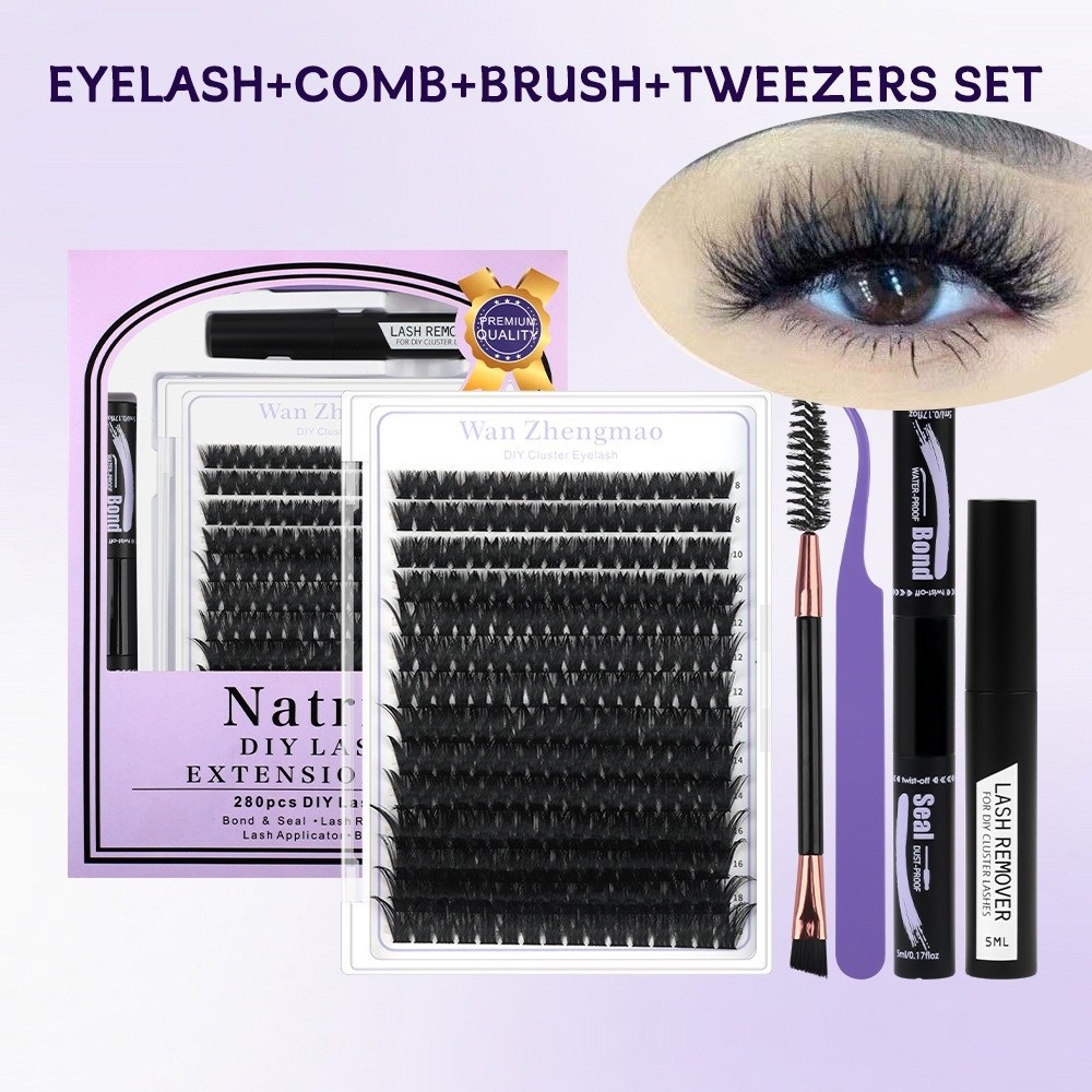 8-18mm Length False Eyelashes  - огляд і ціна Eyelash Extension Wispy