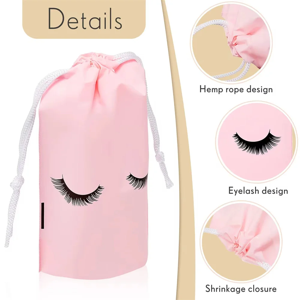 50PCS Travel Pouch Eyelash Aft - огляд і ціна Eyelash Extension Aftercare