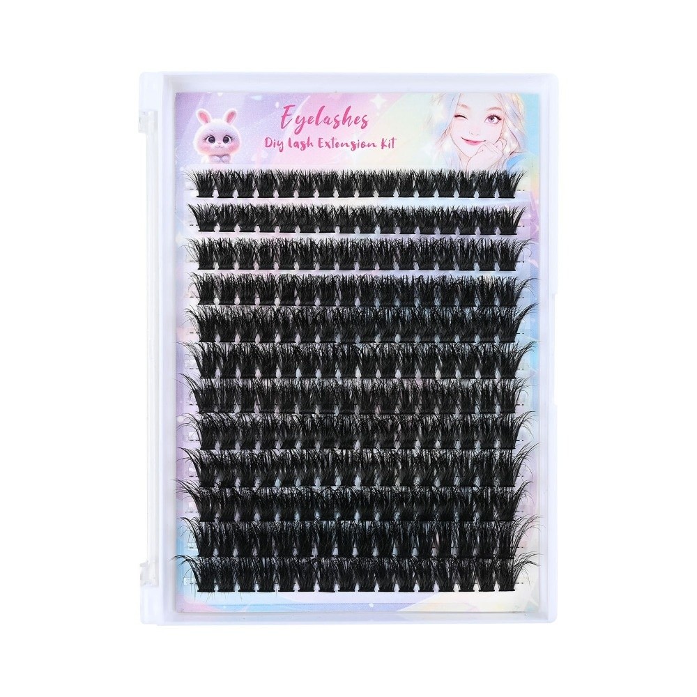 Natural Look False Eyelashes B - огляд і ціна Eyelash Extension Wispy