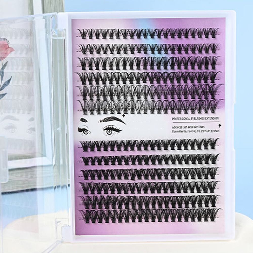 Natural Look False Eyelashes B - огляд і ціна Eyelash Extension Wispy