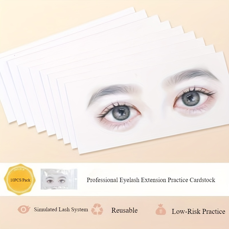 Reusable Eyelash Mapping Cards - огляд і ціна Eyelash Extension Aftercare