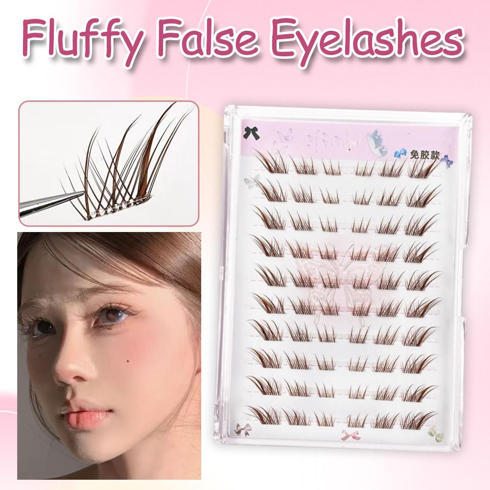No Need Glue Fox Eye Effect Fl - огляд і ціна Eyelash Extension No 10