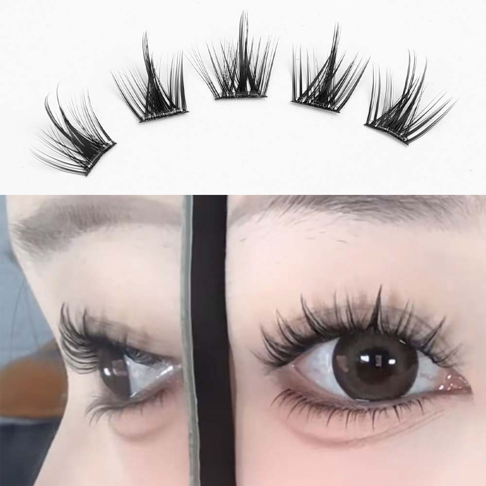 10Rows Self Adhesive Eyelashes - огляд і ціна Eyelash Extension No 10