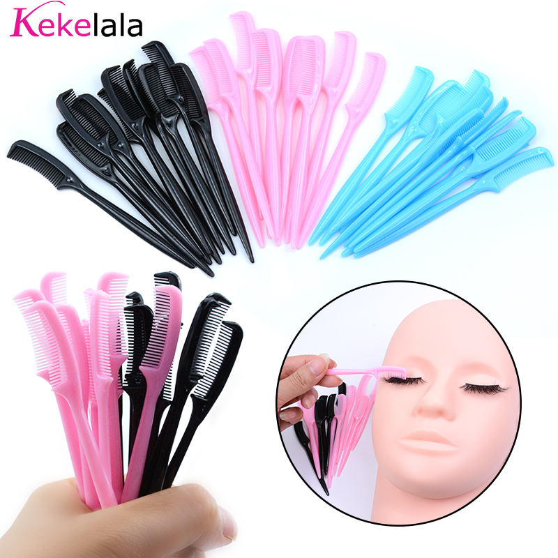 10Pcs Mini Eyelash Combs Small - огляд і ціна Eyelash Extension Vendor