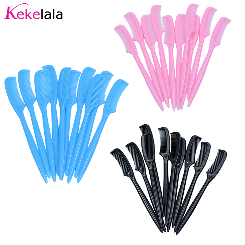 10Pcs Mini Eyelash Combs Small - огляд і ціна Eyelash Extension Vendor