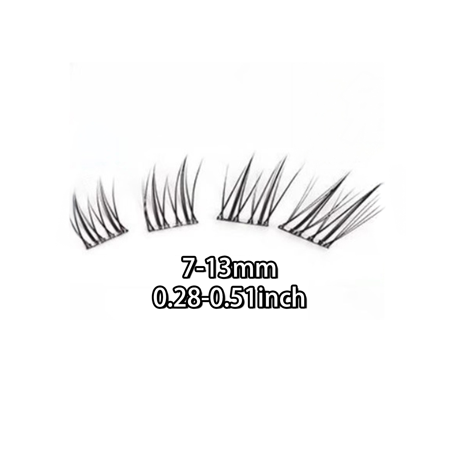 Fox-style False Eyelashes Glue - огляд і ціна Eyelash Extension No 10