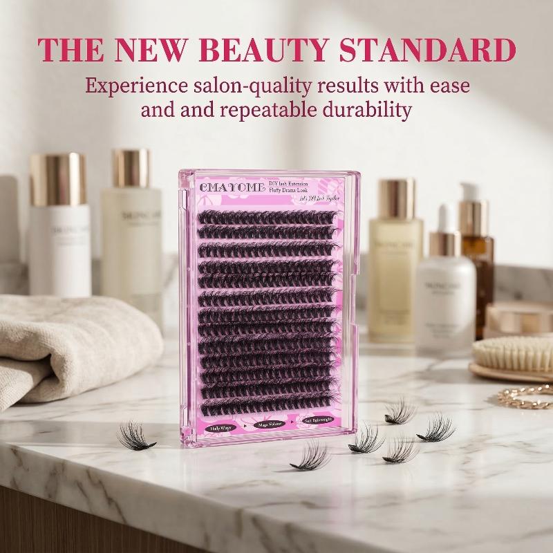Wispy D Curl Cluster Lashes 14 - огляд і ціна Eyelash Extension Wispy