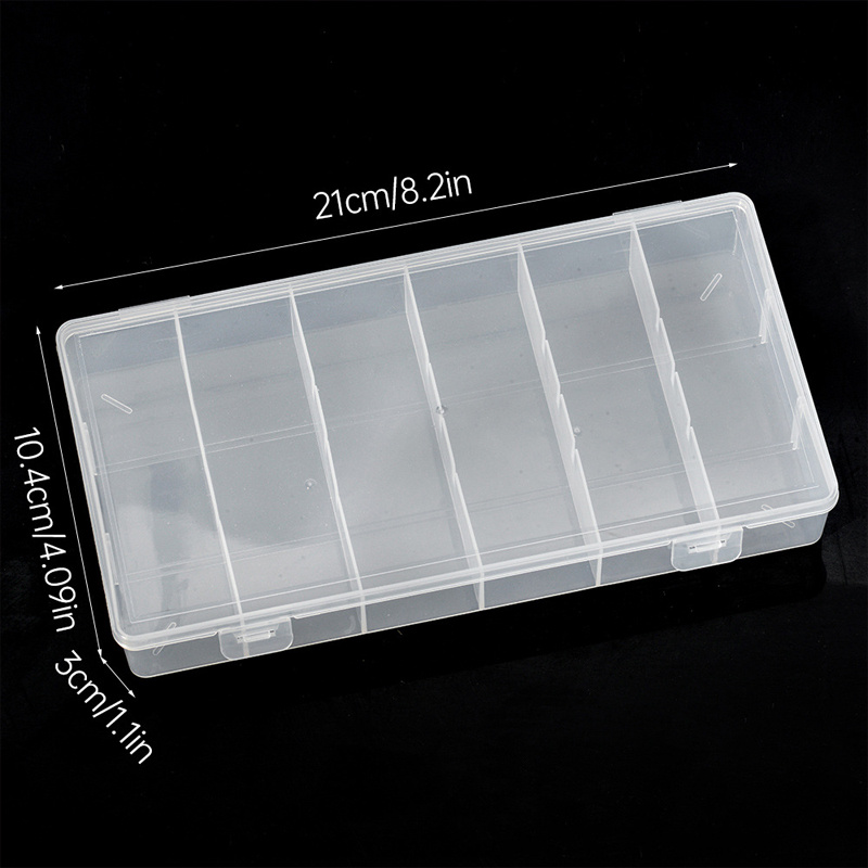 6-compartment storage box, pla - огляд і ціна Eyelash Extension Aftercare