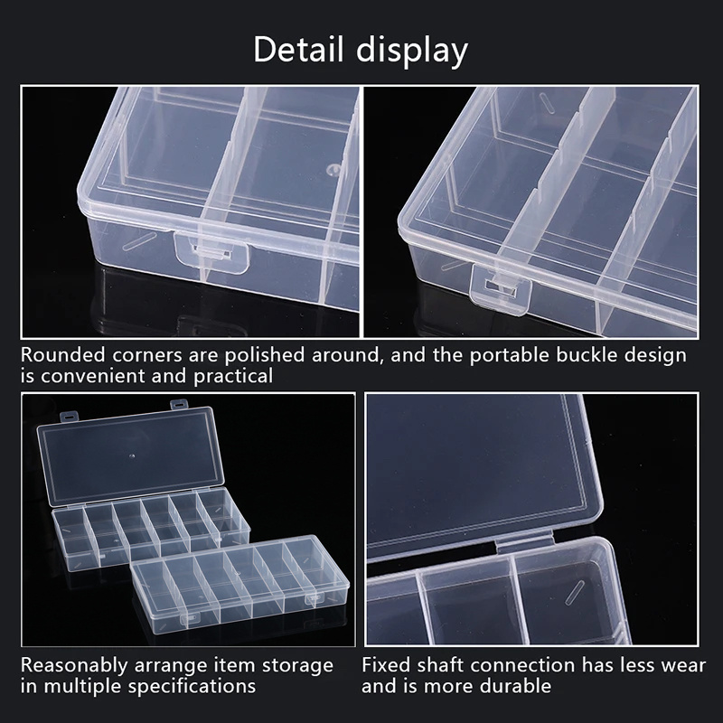 6-compartment storage box, pla - огляд і ціна Eyelash Extension Aftercare
