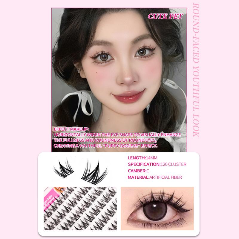 Self-Adhesive Eyelash Clusters - огляд і ціна Eyelash Extension No 10