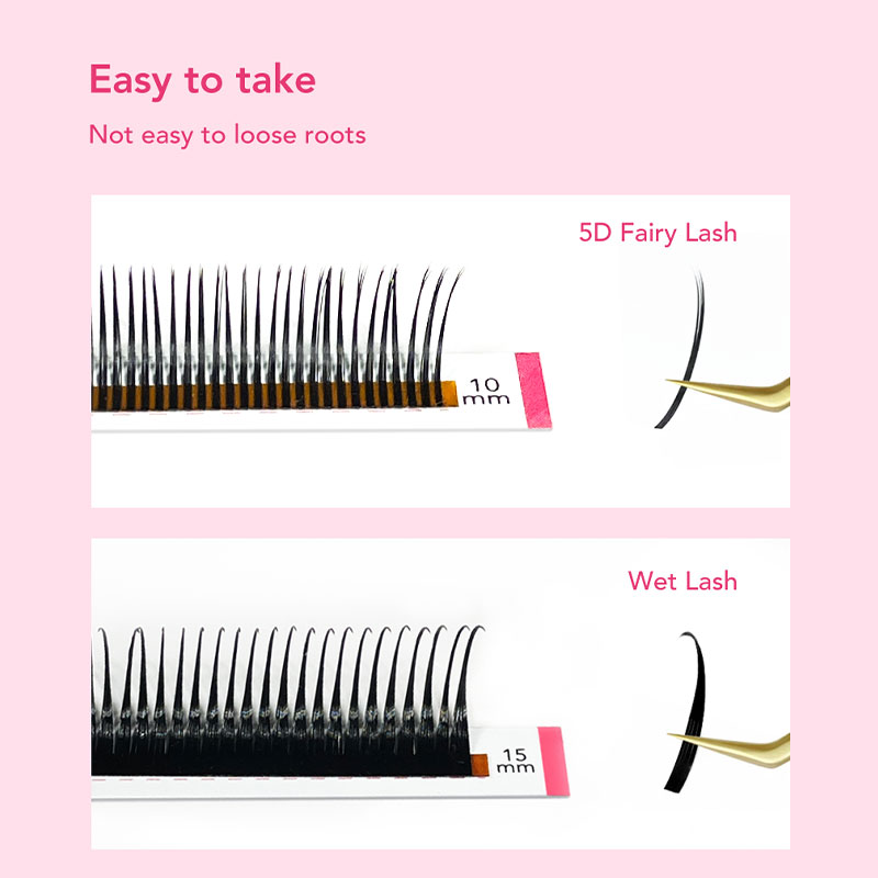 DIYDAY 5D Fairy Eyelash Extens - огляд і ціна Eyelash Extension Wet Look